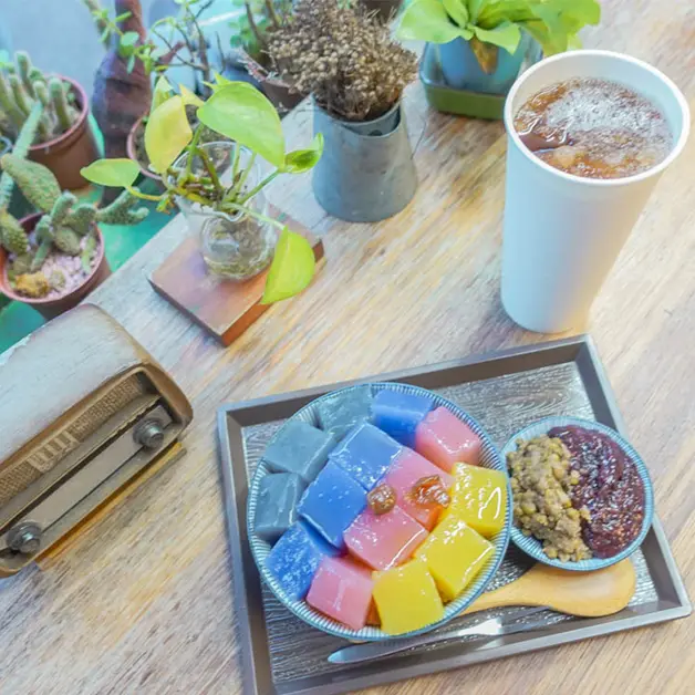 國父紀念館美食。來特冰淇淋 松菸附近的彩虹粉粿黑糖冰  純手工冰淇淋