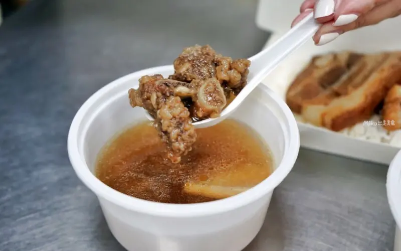  必吃北港小吃推薦：阿不倒排骨飯/ WalkerLand窩客島整理提供 未經許可不可轉載