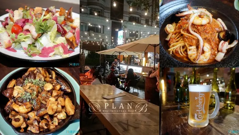 【忠孝敦化】PLAN B歐陸街頭市集小酒館-半露天廣場享用美食、美酒，有如置身歐洲