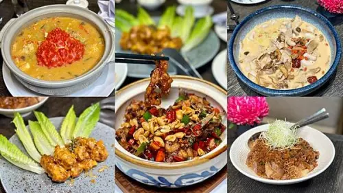 [宜蘭美食] 川薈中餐廳 礁溪寒沐酒店 川菜 X 帝王蟹潮汕粥 圍爐聚餐新選擇！#宜蘭礁溪美食 @蛋寶趴趴go