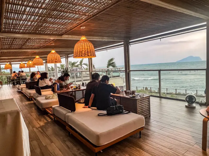 滿山望海｜正海景第一排！擁有180度壯闊海景的網美咖啡廳
