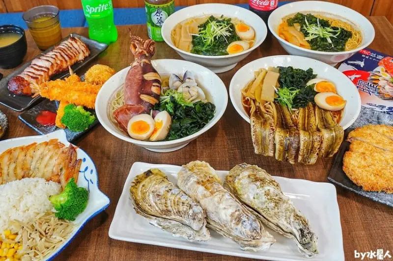 兆曜拉麵丼飯：台中大里平價百元拉麵，稱霸海陸大胃王超狂份量，還有免費飲料喝到飽