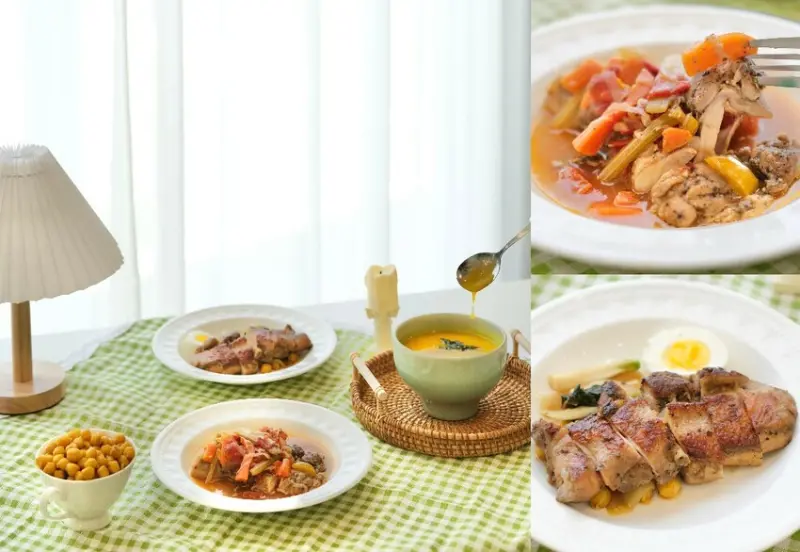 新竹美食|人氣餐盒「 剛剛好食」推出懶人系料理包，在家輕鬆熱出滿桌義式佳餚!肉依小姐吃什麼