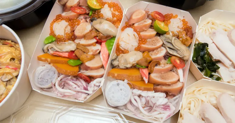 【臺南美食】海味十足的北海道烏賊飯｜外帶外送限定款餐點｜加入會員送200元折價券｜飯店主廚的日料餐廳｜日式便當｜中華料理~~初幸居食屋 - 南人幫