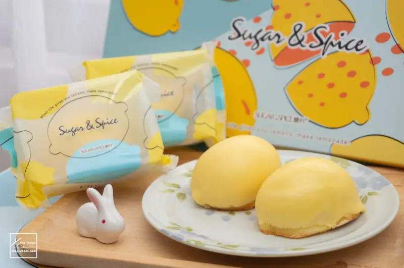 宅配｜伴手禮推薦【糖村 Sugar&Spice】清新下午茶甜點 - 拾光檸檬蛋糕6入禮盒 - 快門下的幸福