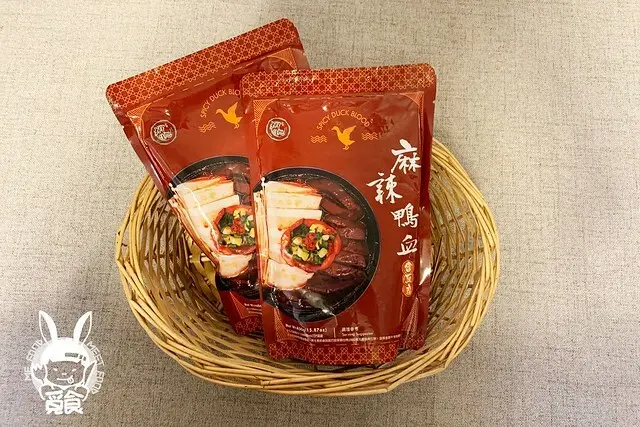 【在家吃】大甲佳旭 麻辣鴨血豆腐 果凍感的鴨血最棒了！
