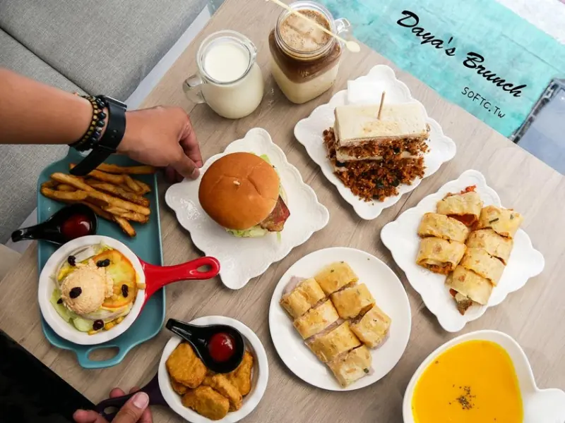 師大早午餐推薦》Daya's Brunch肉蛋吐司●芋泥控請尖叫!師大早午餐吃什麼?芋泥控不可錯過爆漿芋泥蛋餅+山崩芋泥肉鬆吐司 - 軟西，遊記
