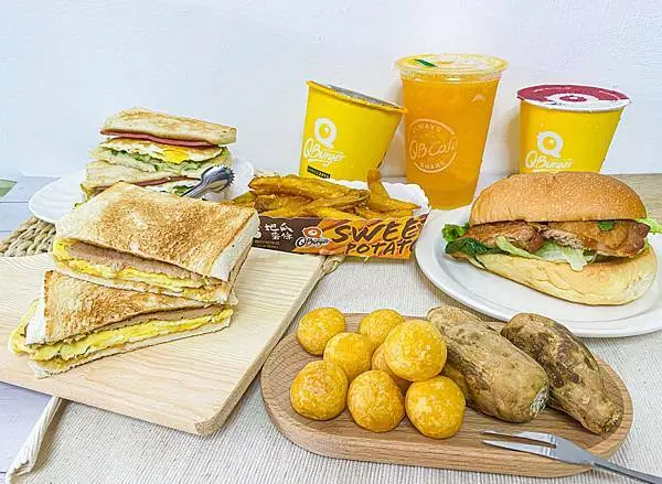 (台北大橋頭站)Q Burger 大同區大橋頭站早餐外帶推薦 人氣早午餐 世界風味賞─台灣站 台灣在地食材做出道地早餐 宅家也能品嘗幸福