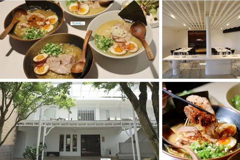 南投魚池美食｜好客麵屋 全台最美拉麵店  山林中的京都風拉麵