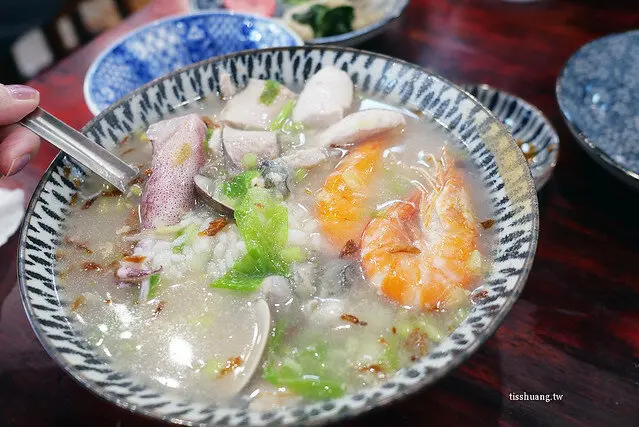 無一物海產粥｜澎湖直送現撈海鮮｜還有南部來的蝦仁飯 @TISS玩味食尚