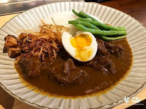 【台北】高木食堂｜36小時熬煮的和牛咖哩飯~午間限定美食｜柴貓趴趴走