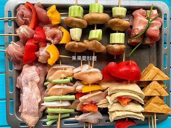 週末就是要吃串燒 ( 沙茶烤肉醬製作方法 )