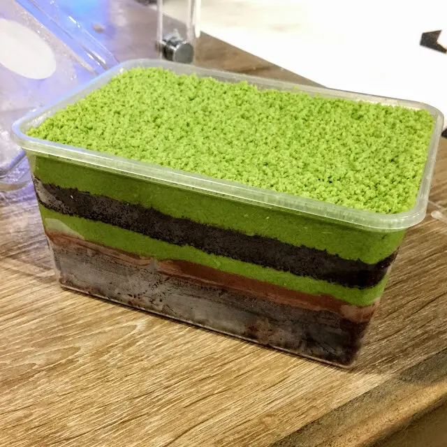 宇治抹茶五重奏～黑巧克力抹茶盒子《BAC CAKE&SWEETS》
