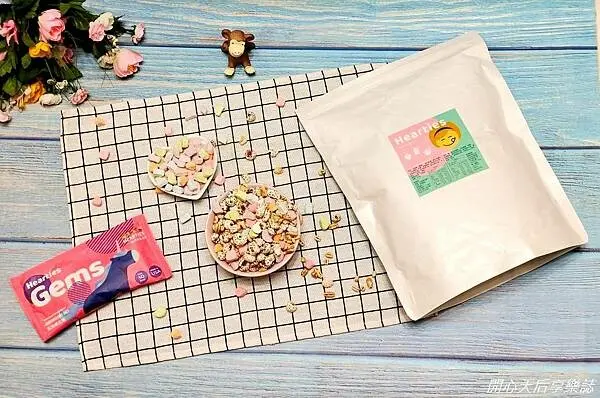 好吃零食『Hearties 石頭棉花糖.五彩脆』香脆、吸睛好療癒,每一口都讓人吃得好開心！