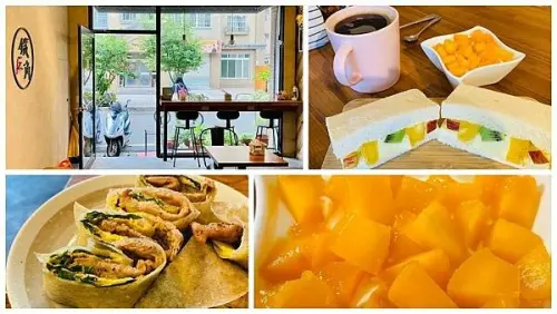 林口長庚吐司專賣店【鐵三角】隱身在巷弄內銅板美食/超柔軟去邊吐司/招牌必點季節水果三明治/林口長庚周邊美食
