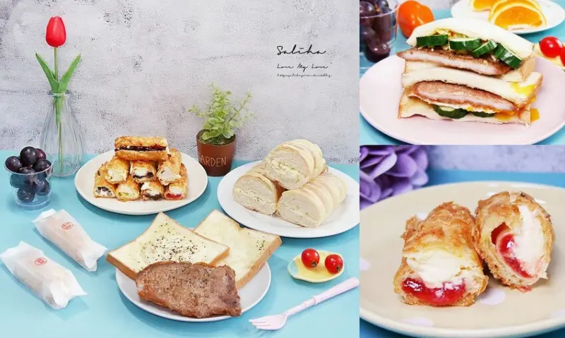 屏東美食推薦*大立麵包專賣店~cp值高甜點!爆漿生乳泡芙只要27元