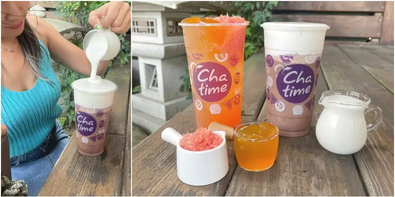 來喝秋天的第一杯紅柚茉綠吧!期間限定甜鹹系飲品！