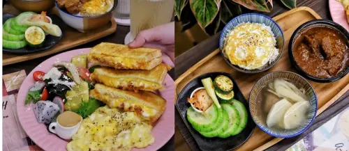 【台中食記】鄰近火車站巷弄人氣早午餐『阿飛Brunch』，年輕小夫妻經營有溫度彩繪小店，餐點平價豐盛有特色，google評論4.7顆星！
