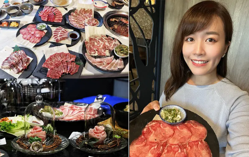 台中燒肉吃這間！森森燒肉精緻buffet免費無限吃，壽星生日優惠全桌9折再送玫瑰花造型豬五花 - ㄚ綾綾單眼皮大眼睛