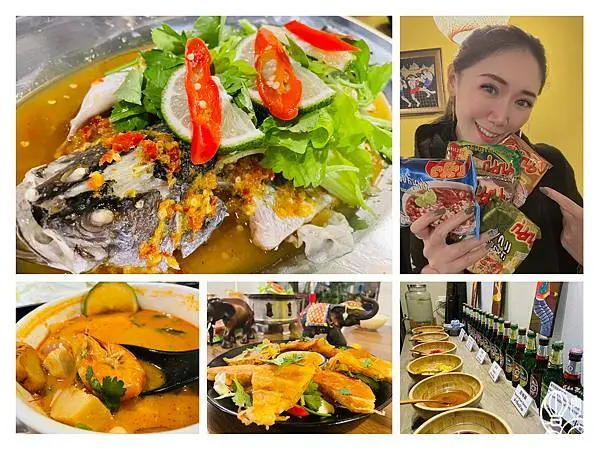 【巫泰式燒烤】台中南區美食｜正宗泰式餐廳｜全年無休 ｜清邁度假氛圍、招牌泰式銅盤烤肉、生鮮雜貨｜菜單