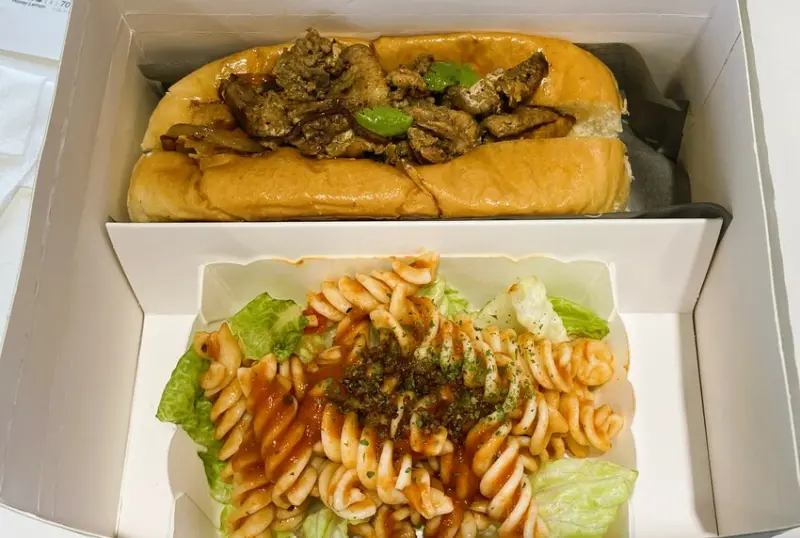 【台中 美式】BUN BUN 棒棒，美式大亨堡專賣。外帶到公園吃也很不錯