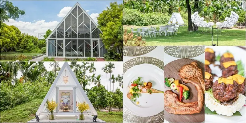 【屏東-竹田餐廳】天使花園休閒農場.屏東在地在材歐風教堂餐廳.挑戰全台最可愛土地公.全台最大最美文心蘭休