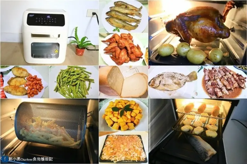 網購電器|鍋寶智能健康氣炸烤箱12L-五機合一旋風氣炸烤箱|微電腦12種模式|氣炸鍋升級版|旋轉功能可烤雞|全自動翻轉|不沾烤盤大容量|體驗