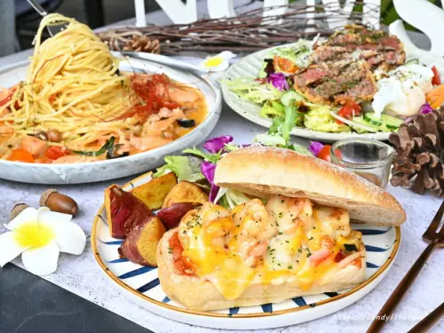 嚼食noms｜台中人氣義大利麵推薦！網美風裝潢，獨創口味只有這裡吃得到～