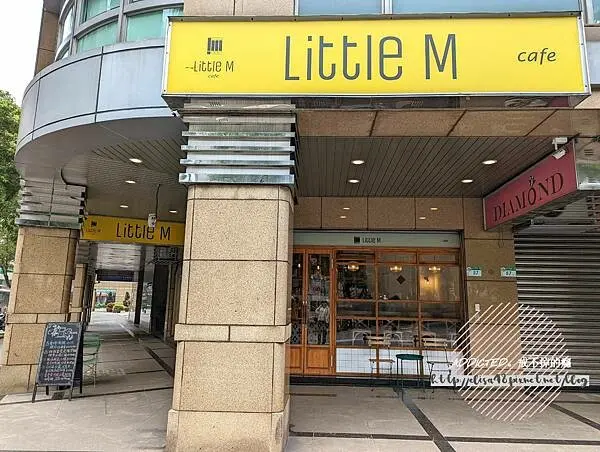 台北中正-[Little M cafe] 近古亭捷運站南昌公園旁，溫馨可愛鄉村風格，好評手作布丁與西西里咖啡，寵物友善文青外帶咖啡館吧