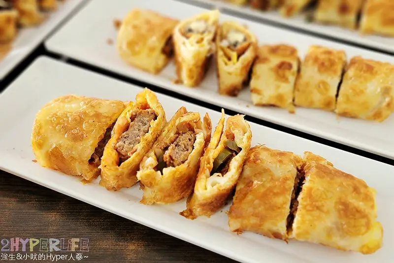 酥皮蛋餅控必吃，超過40種口味連吃一個月也不怕膩！還有台中少見的小肉豆，下午四點前都吃得到～