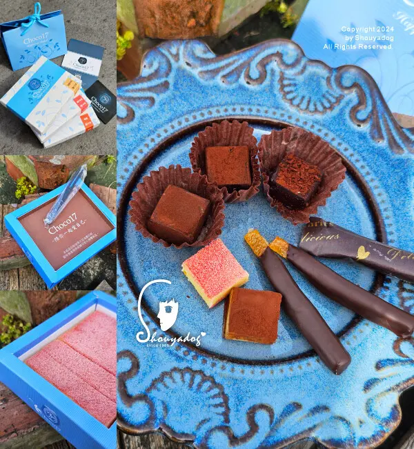 【手工甜點】Choco17巧克力 七夕情人節必備 凡爾賽蜜橘巧克力 橘子美莓生巧克力 百香可可生巧克力