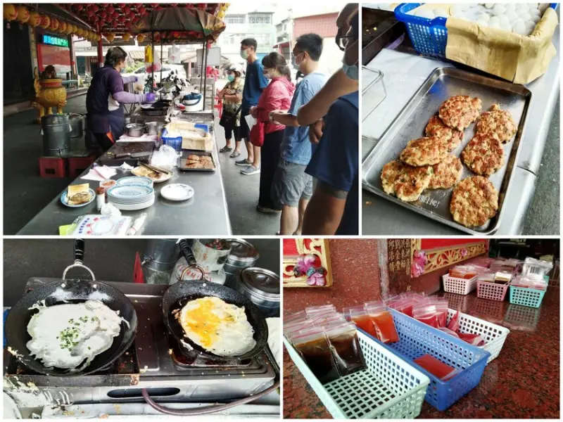 食旅生活隨筆。屏東市美食。廟口蛋餅