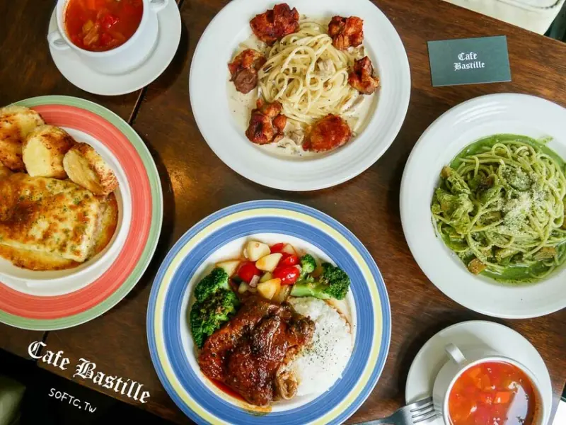 公館咖啡廳》Cafe Bastille台大●咖啡廳入夜更熱鬧!台大咖啡廳搖身一變小餐酒館 有包廂不限時台大咖啡廳好去處 - 軟西，遊記