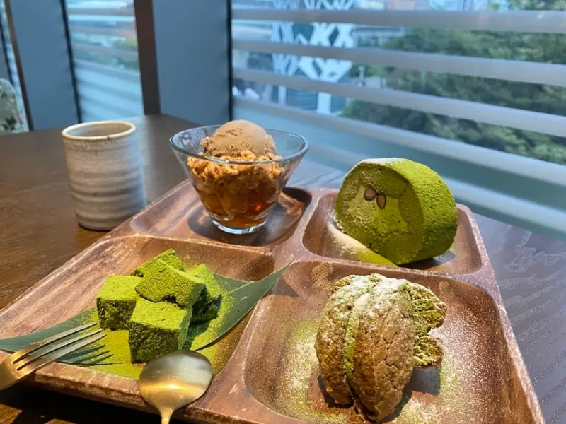 【新北新莊－明森宇治抹茶專賣店(宏匯店)】新莊好吃的抹茶甜點店.日式下午茶推薦