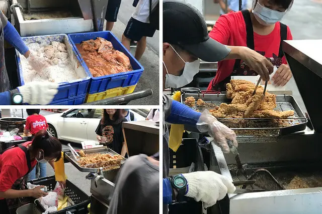 （善導寺雞排） 立委讚不絕口台北小吃-超便宜60元大雞排！ 立法院三寶小吃 不油膩雞排越吃越涮嘴－一志雞排