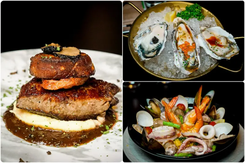 中山區巷弄中的美味歐陸創意海鮮料理！藍帶主廚坐鎮餐酒館，帶大家以舌尖環遊世界│超美味羅西尼牛排讓人難
