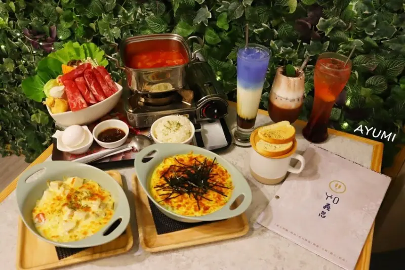 [台南北區義式餐廳推薦]YO義思台南和緯店/焗蛋青醬漁夫海鮮飯/松露奶香舒肥骰子雞麵/番茄火鍋牛肉/三五好友聚餐好去處