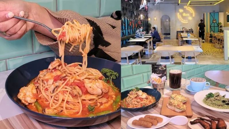 【亞丁尼義式麵屋永春店】台中南屯美食 平價義大利麵推薦!148元起就有份量豐富的義大利麵