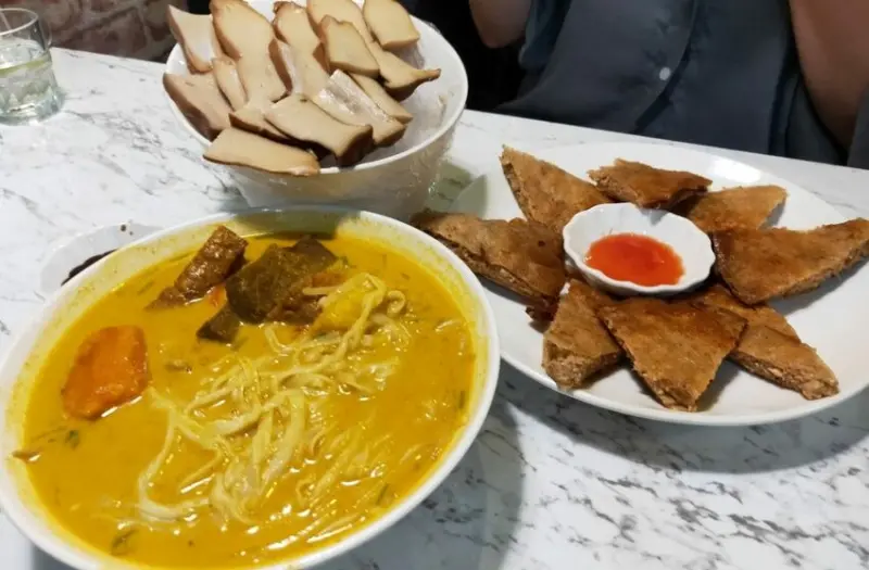士林食記｜越鄉養生素食館：知名道地越南小吃