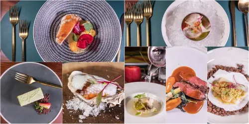 【宜蘭礁溪美食】呆水溫泉.焰Le Flame春季晚間套餐.中西融合顛覆視的味覺之旅