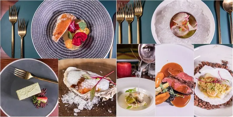 【宜蘭礁溪美食】呆水溫泉.焰Le Flame春季晚間套餐.中西融合顛覆視的味覺之旅