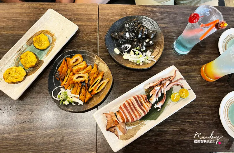 【新北板橋美食】雄爺食堂(附菜單)， 下班與朋友來喝酒，吃燒烤，江子翠捷運站出口不用3分鐘即到，交通非常便利｜ Ruby說美食享受旅行(@tour_ruby530)