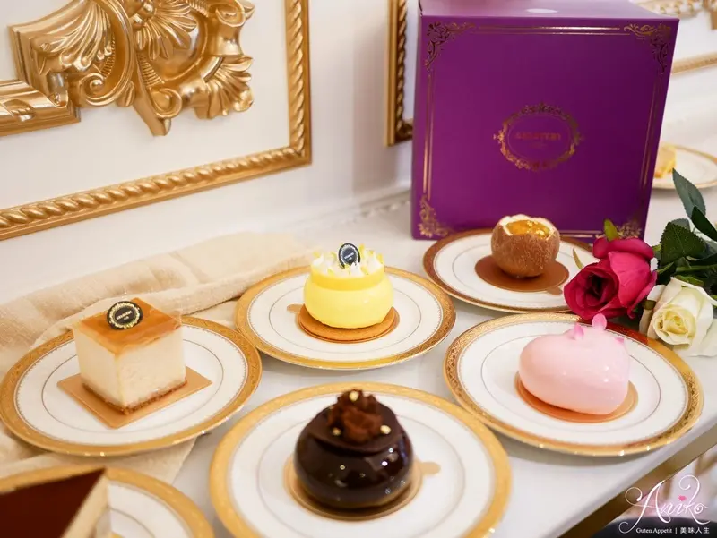 【台北美食】Gelovery Gift 蒟若妮法式甜點店。來場歐式宮廷下午茶，品嚐藍帶主廚的法式甜點手藝~ 內用招待瑪黑茶 - ANIKO 艾妮可美味人生