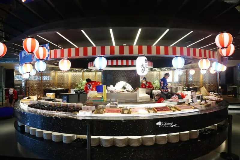 台北晶華栢麗廳自助餐吃到飽 夏日屋台美食假期 晚晚餐買一送一超划算