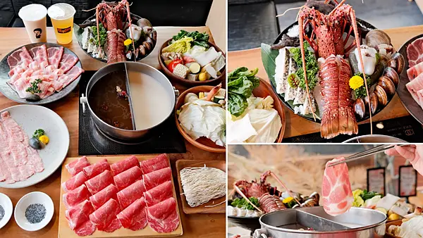 【中壢火鍋推薦】福参鍋物～國產源丹牛、高檔活體龍蝦、現撈海鮮、新鮮火鍋肉盤～桃園中壢美食推薦、中壢母親節餐廳必吃