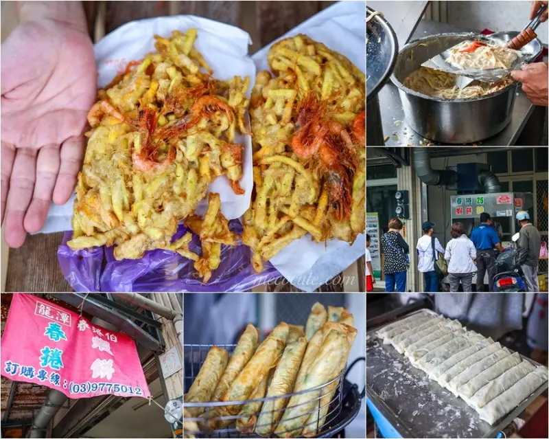 【宜蘭美食】春捲伯-頭城店，菜單就賣炸蝦餅和春捲推薦！
