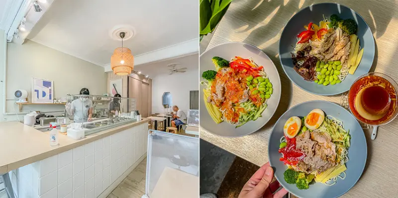 高雄美食 - 酷麵 Cool Noodles x 鬧區無尾巷美食！三種主食、五種配菜、四種醬料隨意搭