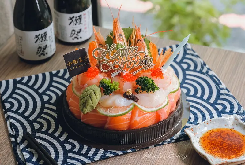 小鮨食事│台中隱藏版高CP值日本料理，生魚片壽司蛋糕 當月壽星打9折！近台中教育大學
