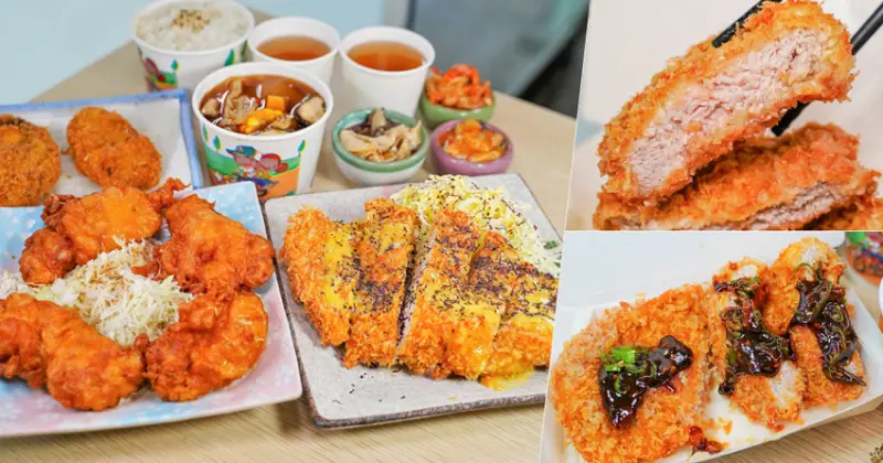 勁爆超厚切 金鯱家名古屋豬排，經典熟成發酵八丁味噌、內用暢飲澎派蔬菜味噌湯 - 跟著尼力吃喝玩樂＆親子生活