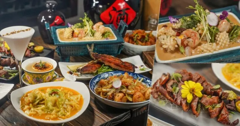 巷弄必追中國風之崑崙客棧，一秒踏入龍門客棧享受中國風清幽、獨創中式佳餚、手帳私廚饕客最愛、高雄餐酒館推薦 - 跟著尼力吃喝玩樂＆親子生活